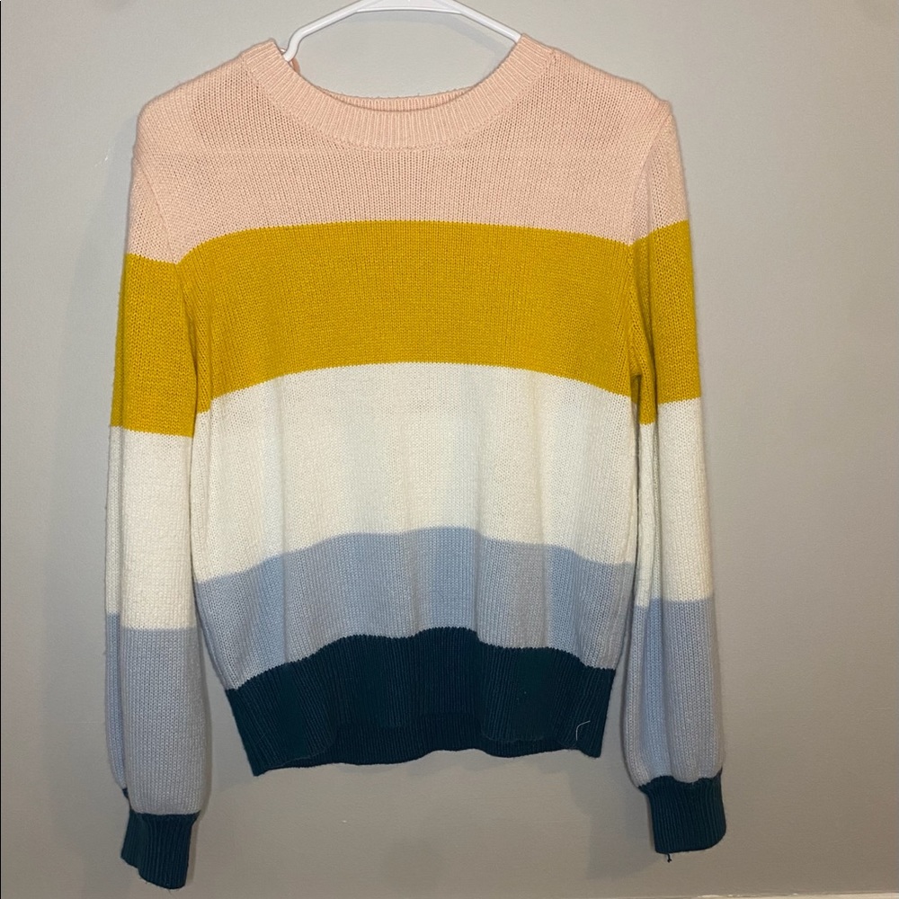 Colorful Striped Sweater